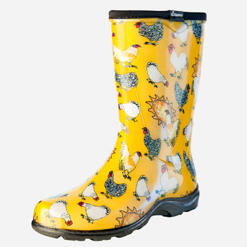 Women's Splash Boot - Yellow Chicken
